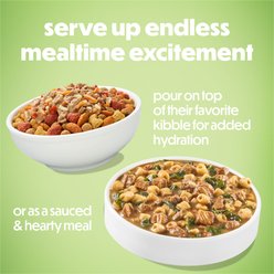 Purina Beneful Freshly Prepared Stews High Protein Turkey Dinner with Spinach & Pasta Chunks in Gravy Wet Dog Food, 9.5-oz carton, 6 count slide 2 of 8