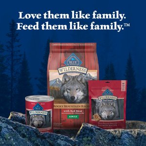 Blue Buffalo Wilderness Chicken & Salmon High-Protein Grain-Free Adult Canned Dog Food, 12.5-oz, case of 12
