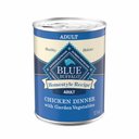 Blue Buffalo Homestyle Recipe Chicken Dinner with Garden Vegetables & Brown Rice Canned Dog Food, 12.5-oz, case of 12