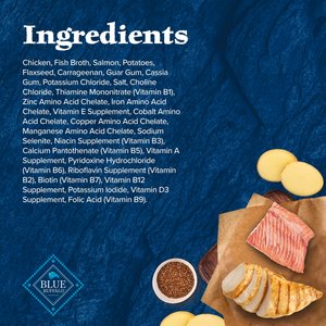 Blue Buffalo Wilderness Chicken & Salmon High-Protein Grain-Free Adult Canned Dog Food, 12.5-oz, case of 12