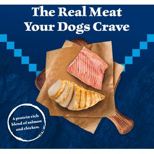 Blue Buffalo Wilderness Chicken & Salmon High-Protein Grain-Free Adult Canned Dog Food, 12.5-oz, case of 12