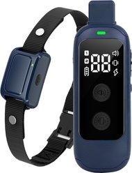 PATPET 2025 IPX7 Waterproof Dog Training Collar, Blue