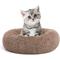 Show in main carousel: MIXJOY Ultra Soft Machine Washable Bolster Dog & Cat Bed, Brown, X-Small slide 1 of 8