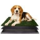 Pet Adobe Artificial Grass Potty Trainer Dog Mat, Medium, 3-Layer