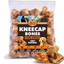 Brutus & Barnaby Long Lasting Kneecap 3 to 4-in High Protein Beef Dog Bones, 24 count