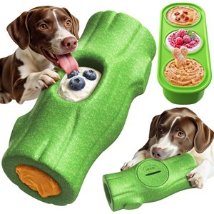KADTC Durable Stump Freeze Tough Treat Refill Dispensing Dog Toy