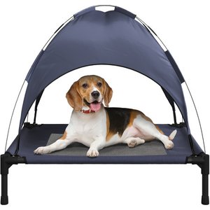 Pet Adobe Elevated Canopy Dog Bed, Medium