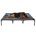Pet Adobe Elevated Dog Bed, Blue, X-Large
