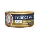 Instinct Pate Real Venison Entree Grain-Free Wet Cat Food, 5.5-oz can, case of 12