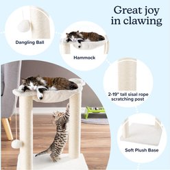 Pet Adobe 19-in Sisal Cat Tree & Condo slide 2 of 6