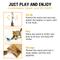 Show in main carousel: Vila Feather Teaser Wand & Fishing Pole Interactive Toy for Indoor Cat & Dog, 11 count slide 4 of 5
