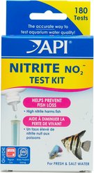 API Nitrite NO2 Fresh & Salt Water Aquarium Test Kit, 180 count