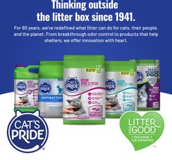 Cat's Pride Max Power Total Odor Control Scented Clumping Cat Litter, 15-lb jug slide 2 of 8