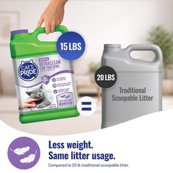 Cat's Pride Max Power UltraClean Low-Tracking Multi-Cat Clumping Litter, Scented, 15-lb jug slide 2 of 8
