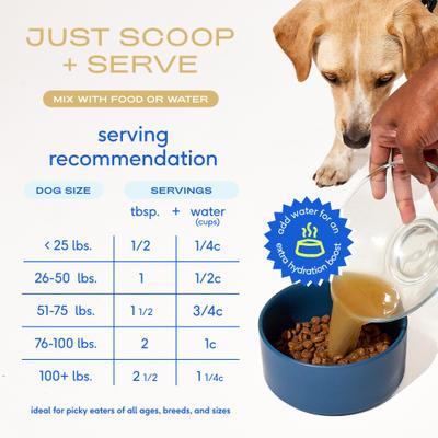 Show full view: Native Pet Organic Chicken Bone Broth Powder Grain-Free Dog Food Topper, 5.75-oz slide 7 of 9