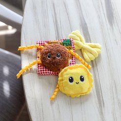 Quirky Kitty Pasta Please Catnip Plush Cat Toy, Multicolor, Medium, 3 count slide 2 of 4