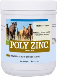 SmartPak Poly Zinc Powder Supplement for Horses, 1-lb jar