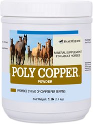 SmartPak Poly Copper Powder Supplement for Horses, 1-lb jar