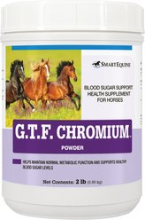 SmartPak GTF Chromium Powder Supplement for Horses, 2-lb tub