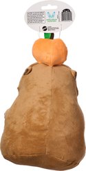 Spot Capybara with Orange Plush Dog Toy, Tank/Brown/Orange, 8-in slide 2 of 2