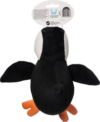 Spot Puffins Plush Dog Toy, Black/White/Orange/Yellow, 9-in slide 2 of 2