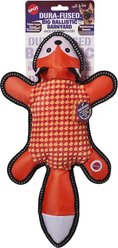 Spot Dura-Fuse Fox Plush Dog Toy, Orange/White, 16-in
