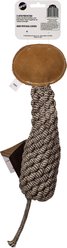 Spot Dura-Fuse Leather Bottle Sloth Plush Dog Toy, Tan/Brown/White, 16-in slide 2 of 2