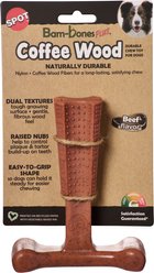 Spot Bambone+ Coffee Wood Beef Dog Toy, Brown, 6-in