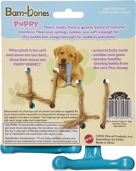 Spot Bambone Chicken Puppy & Dog Toy, Blue, 4-in, 2 count slide 2 of 2