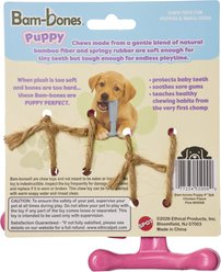 Spot Bambone Chicken Puppy & Dog Toy, Pink, 4-in, 2 count slide 2 of 2