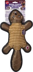 Spot Dura-Fuse Beaver Plush Dog Toy, Tan/Brown, 16-in