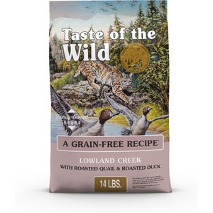 TASTE OF THE WILD Lowland Creek Roasted Quail & Roasted Duck Grain