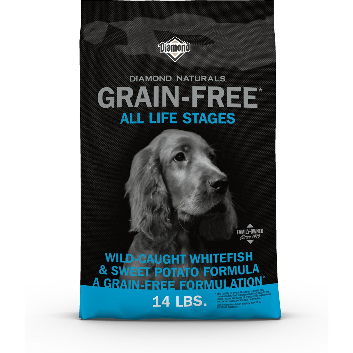 Diamond Naturals Whitefish & Sweet Potato Dog Food, 14-lb