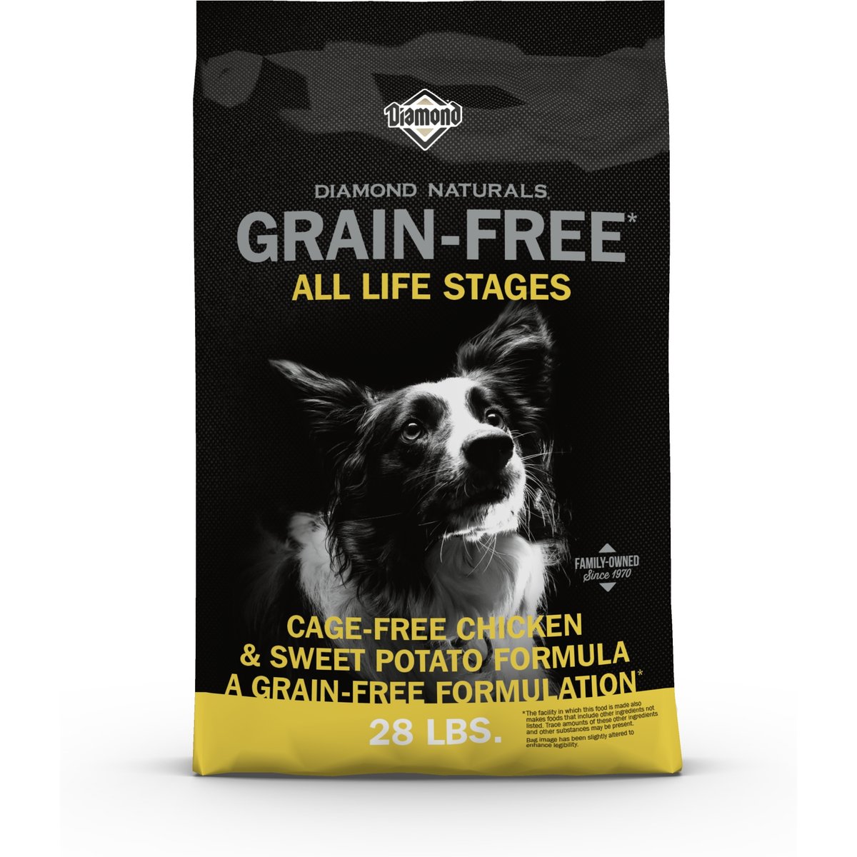 Diamond Naturals Grain-Free Chicken & Sweet Potato Dry Dog Food, 28-lb