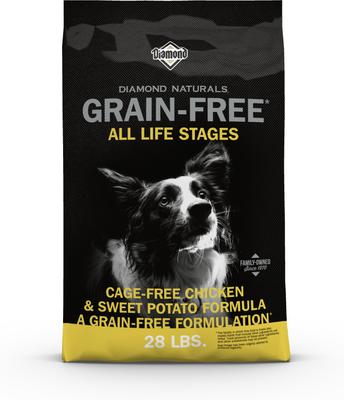 Diamond Naturals Grain-Free Chicken & Sweet Potato Formula Dry Dog Food, 28-lb bag
