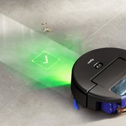 Dyson Spot+Scrub Ai Wet & Dry Robot Vacuum, Black/Blue slide 2 of 9