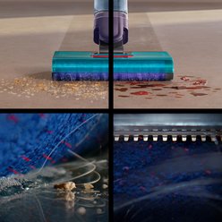 Dyson Clean+Wash Hygiene Wet & Dry Hard Floor Steam Cleaner, Prussian Blue/Copper slide 2 of 8