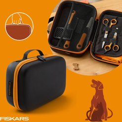 Fiskars Pet Storage Bag, Orange/Black, 10.25 x 4 x 7-in slide 2 of 8