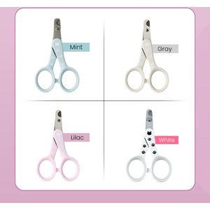 Necoichi Purrcision Stainless Steel Indoor Cat Nail Clipper, Lilac