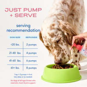 Native Pet Sockeye Salmon Flavored Oil Skin & Coat Health Liquid Supplement for Dogs & Cats, 8-fl oz