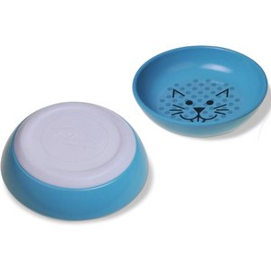Van Ness Ecoware Non-Skid Cat Dish, Blue, 8-oz