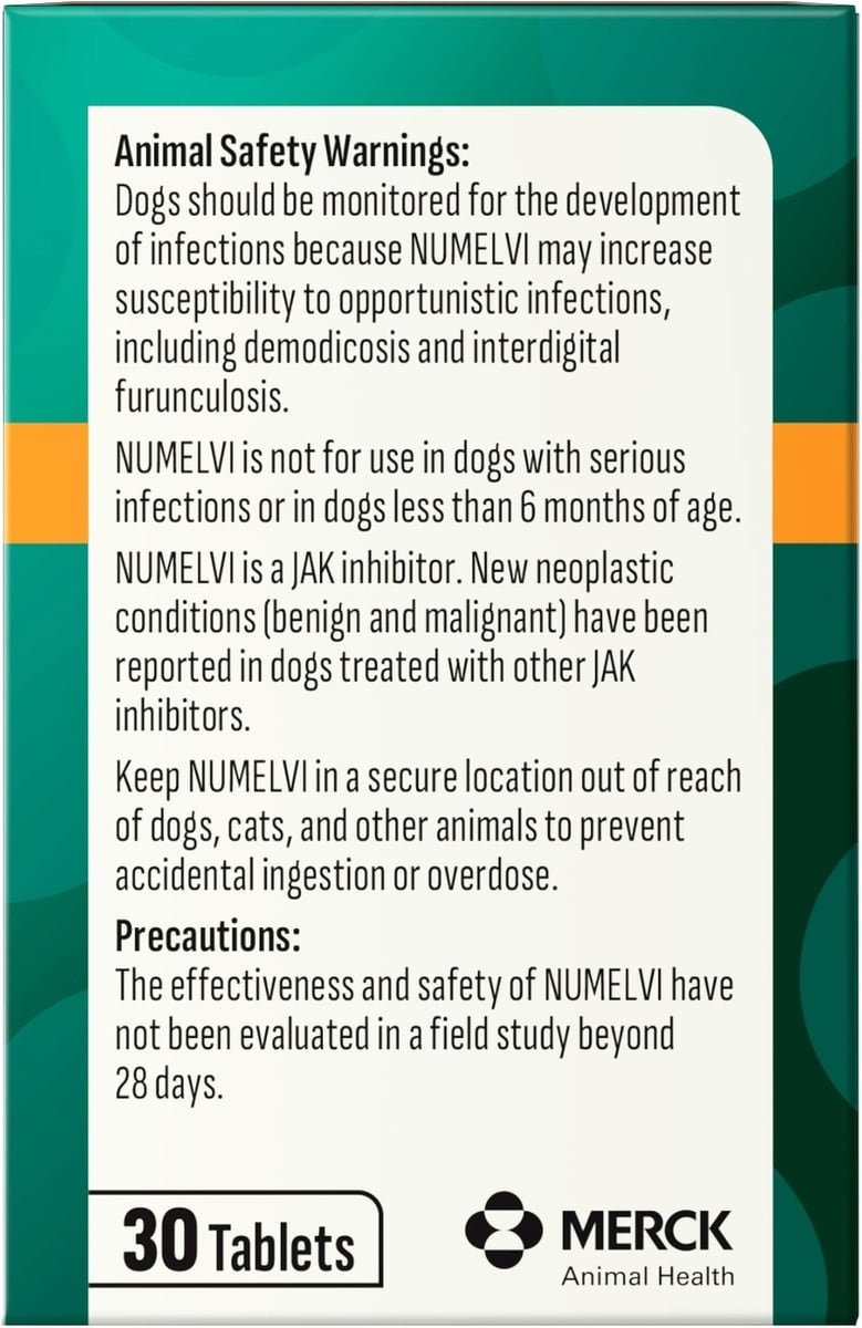 NUMELVI (atinvicitinib) Tablets for Dogs, 4.8-mg - Easy Refills | Chewy Rx