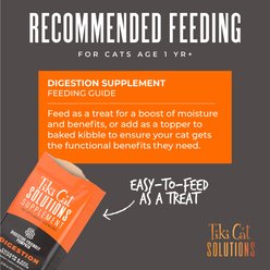 Tiki Cat Solutions Supplements Digestion Wet Cat Food Topper, 5.6-oz pouch slide 2 of 9