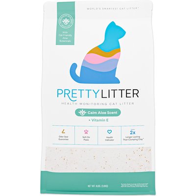 PrettyLitter PrettyLitter Health Monitoring Cat Litter, Calm Aloe Scented, 8-lb bag