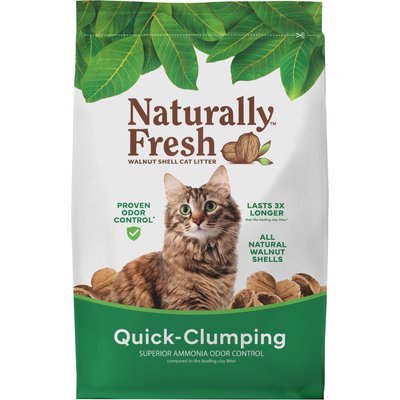 Naturally Fresh Naturally Fresh Unscented Clumping Walnut Cat Litter, 14-lb bag