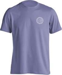 PUPPIE LOVE Donut Pattern Pup Adult Short Sleeve Tee, Violet, X-Large slide 2 of 2