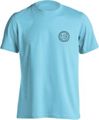 PUPPIE LOVE Doodle Pup Adult Short Sleeve Tee, Sky Blue, Large slide 2 of 2