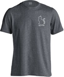 KITTIE KITTIE You Can't Buy Love Kittie Adult Short Sleeve Tee, Dark Heather, X-Large slide 2 of 2