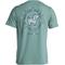 Show in main carousel: PUPPIE LOVE Diamonds & Dogs Adult Short Sleeve Tee, Aquatic, XXX-Large slide 1 of 2