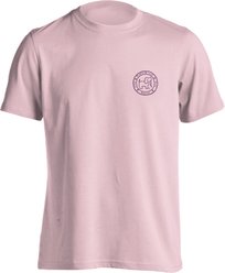 PUPPIE LOVE Summer Collage Pup Adult Short Sleeve Tee, Light Pink, Large slide 2 of 2